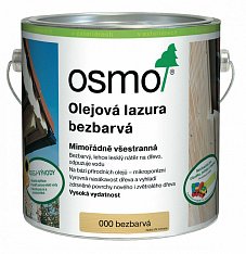 OSMO - Olejová lazura bezbarvá 000