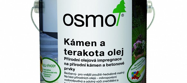 Kámen a terakota olej