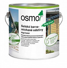 Selská barva - míchané odstíny