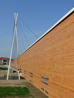 Most v polském městě Przemyśl s UV 420